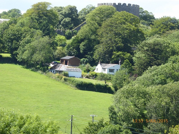 Trematon castle from Seine House field